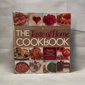 Recipes Book The Taste of Home Cookbook Book of Cooking Recipes